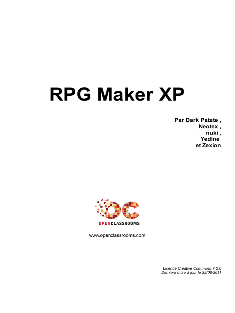 9761 RPG Maker XP | PDF