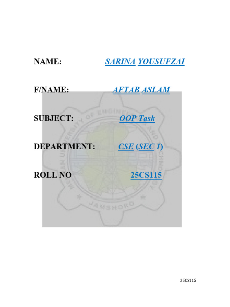 MUET Transport Problem Solving Task 25CS115 | PDF | Bus | Computing