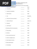 Anesthesia Coding Cheat Sheet | PDF | Knee | Hand