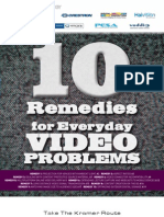 10 Remedies For Everyday Video Problems
