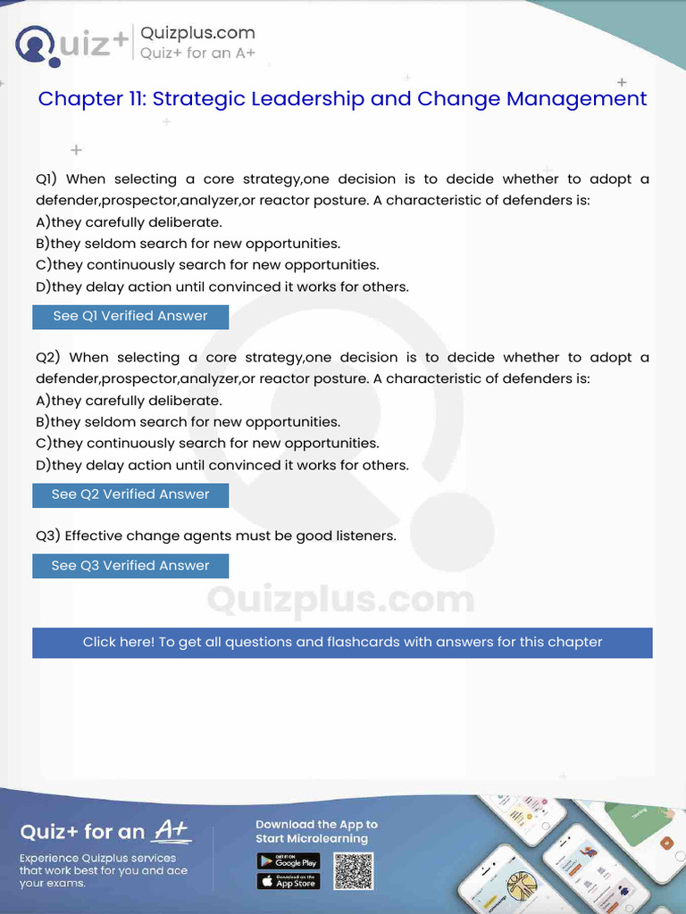 When Selecting a Core Strategyone Decision is to Decide Whether to ...