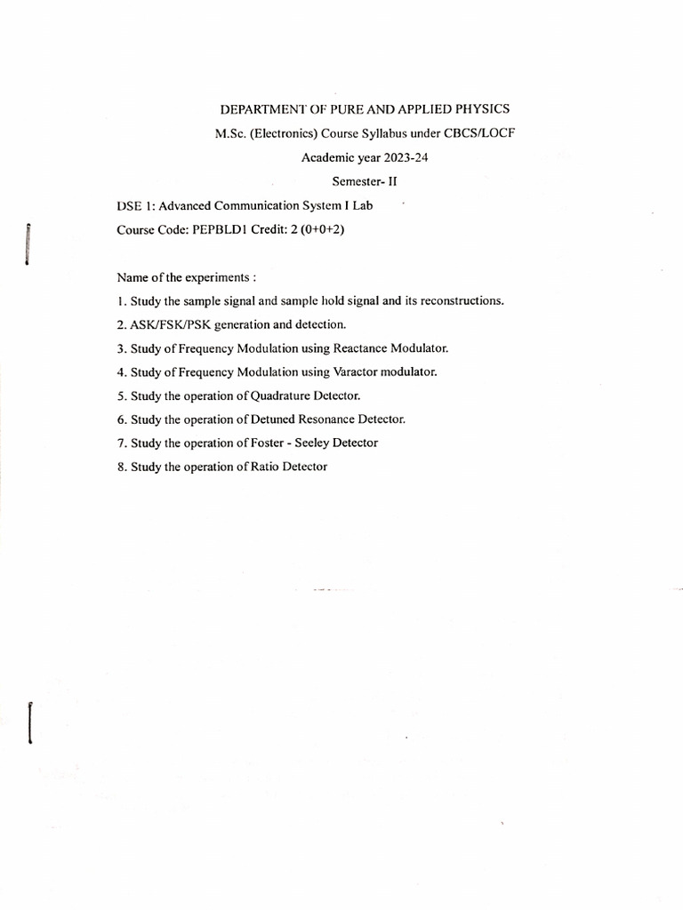 ACS LAB MANUAL | PDF