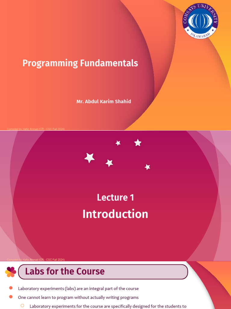 PFT - Terminals Syllabus (Compiled) | PDF | Data Type | Integer ...