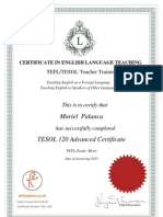 Te Fl Certificate