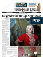 Ku Grad Wins Design Star' Show: Team Strives For Great Year