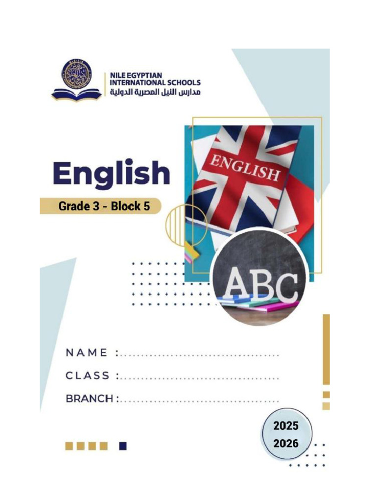 English Grade3 B5 All Sheet1 Main 3 | PDF | Adjective