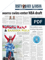 Aily Ansan HE Niversity: Morris Twins Enter NBA Draft