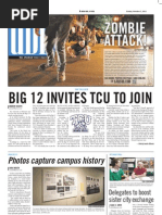 The University Daily Kansan: Big 12 Invites Tcu To Join