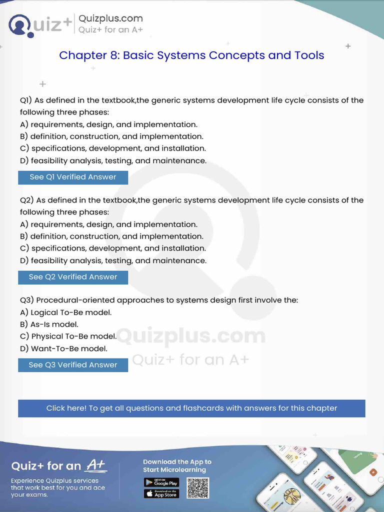 As Defined in the Textbookthe Generic Systems Development Life Cycle ...