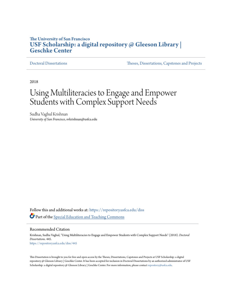 Using Multiliteracies to Engage and Empower Students With Complex | PDF ...