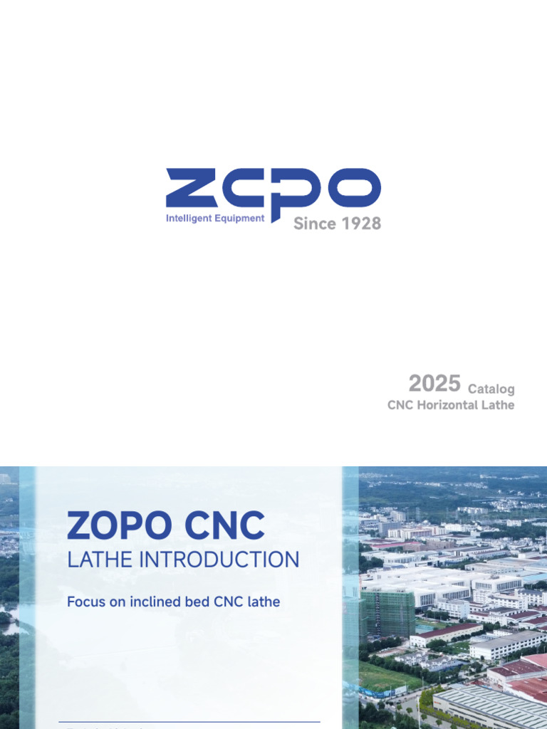ZOPO CNC LATHE CATALOG-2025 | PDF | Machine Tool | Mechanical Engineering