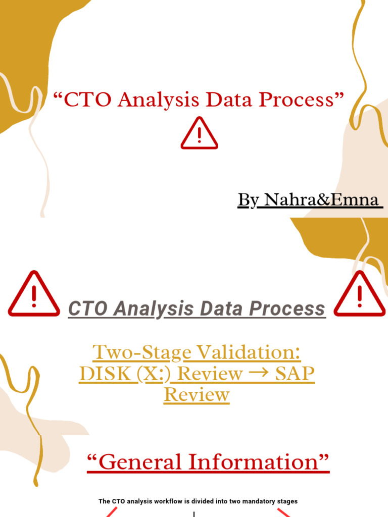 CTO Analysis Data Process (1) 1 | PDF | Computing