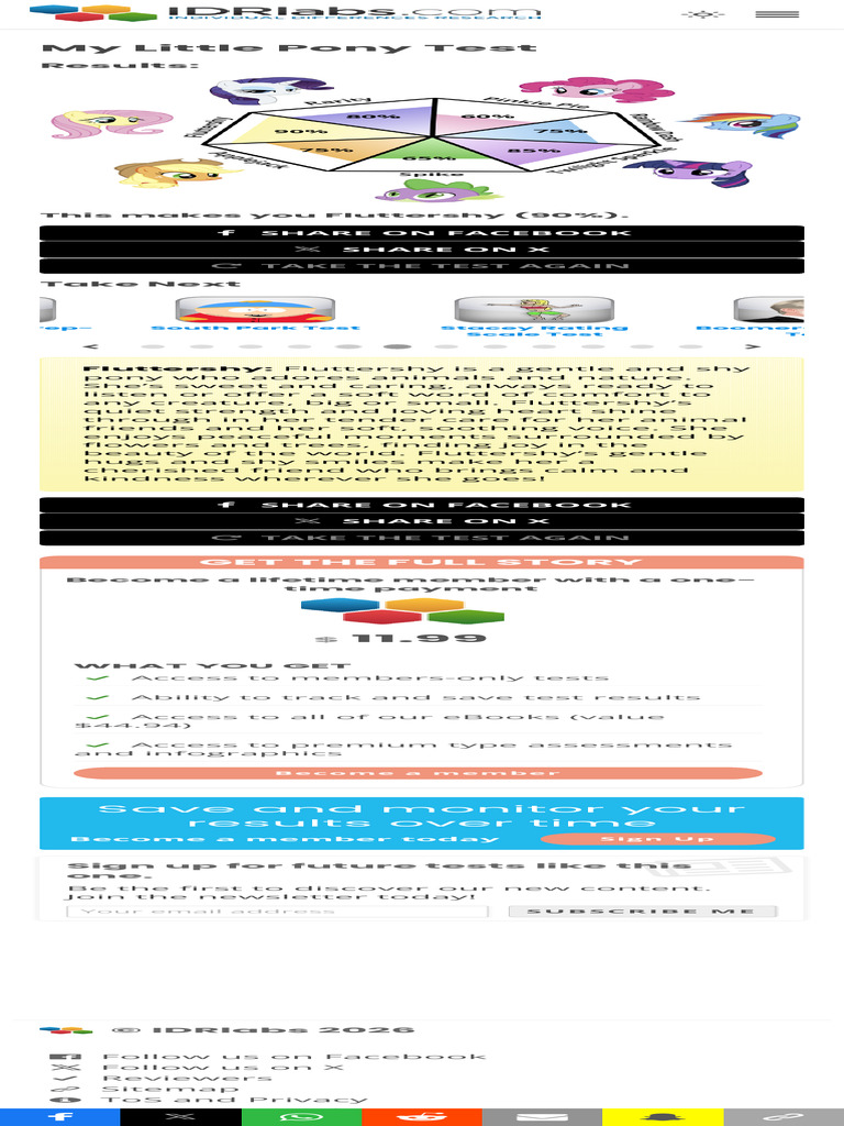 My Little Pony Test | PDF