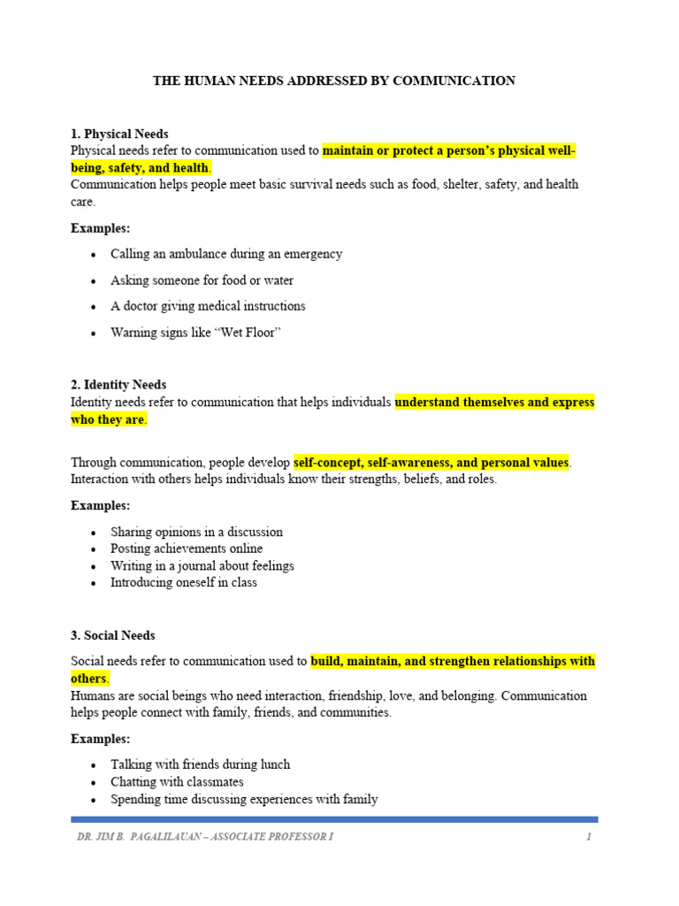 Pcom Notes Dr. Jim Pagalilauan | PDF