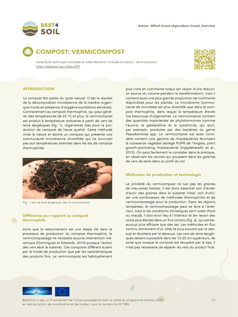 Fr-Compost - Vermicompost | PDF | Compost | Agriculture