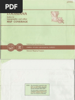 Louisiana Index Topographic Map Coverage