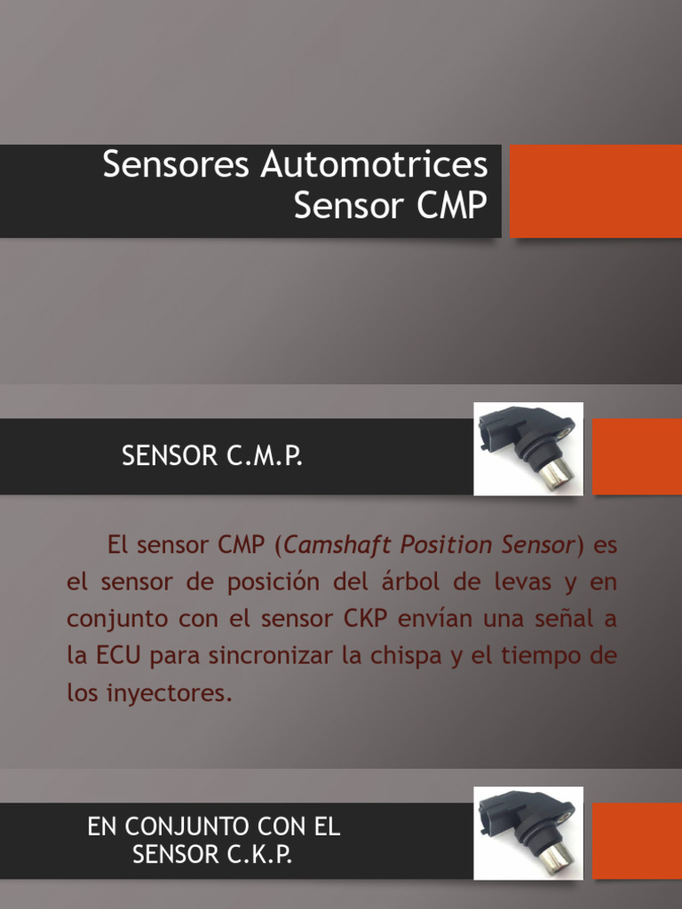 Clase 09 Sensor CMP | PDF | Inyección de combustible | Distribuidor