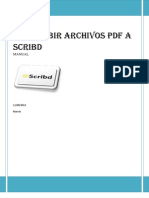 Como Subir Archivos PDF A Scribd