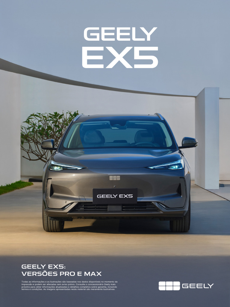 Ficha Tecnica Geely Ex5 | PDF | Freio | Tecnologia de veículos