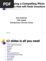 Shark Tank Pitch Template Guide | PDF | Investing | Valuation (Finance)