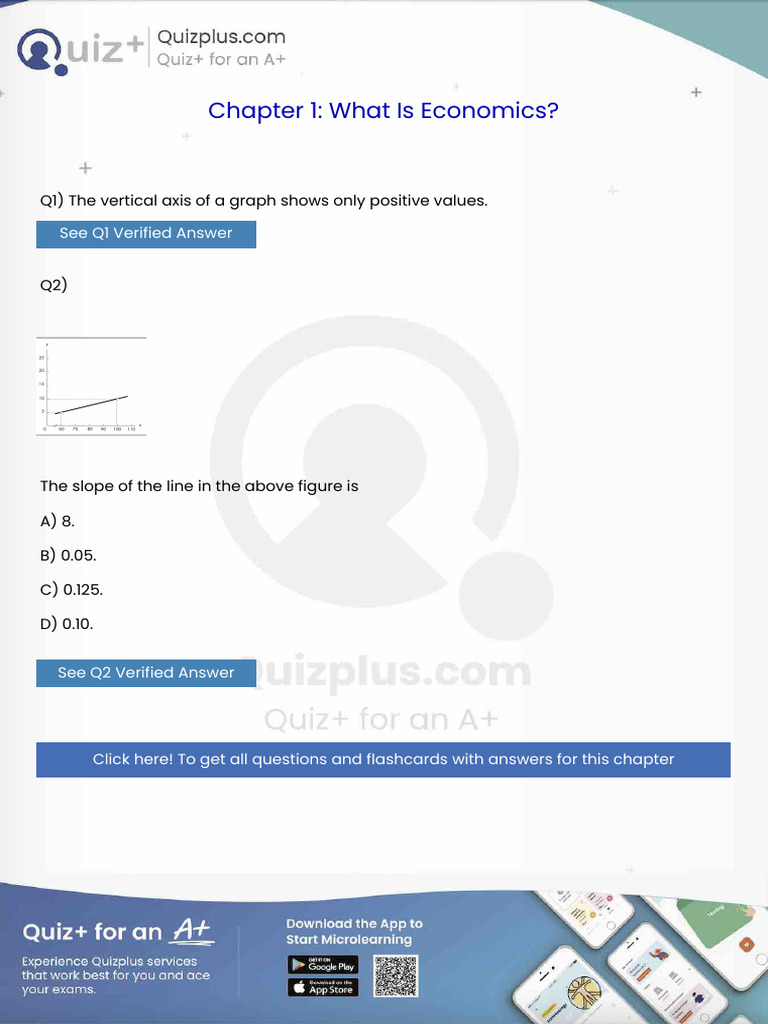 The Vertical Axis of a Graph Shows Only Positive Values | PDF ...