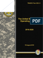 The U.S. Army Operating Concept,TRADOC Pam 525-3-1 2016-2028