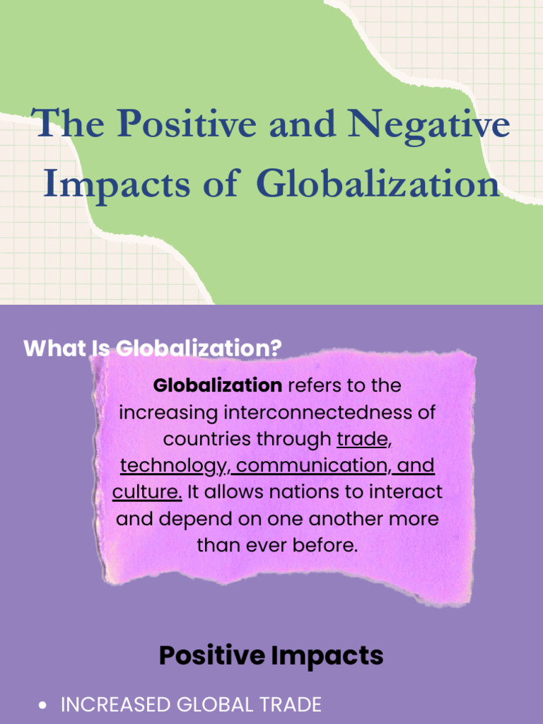 The Positive and Negative Impacts of Globalization 20260407 145645 0000 ...