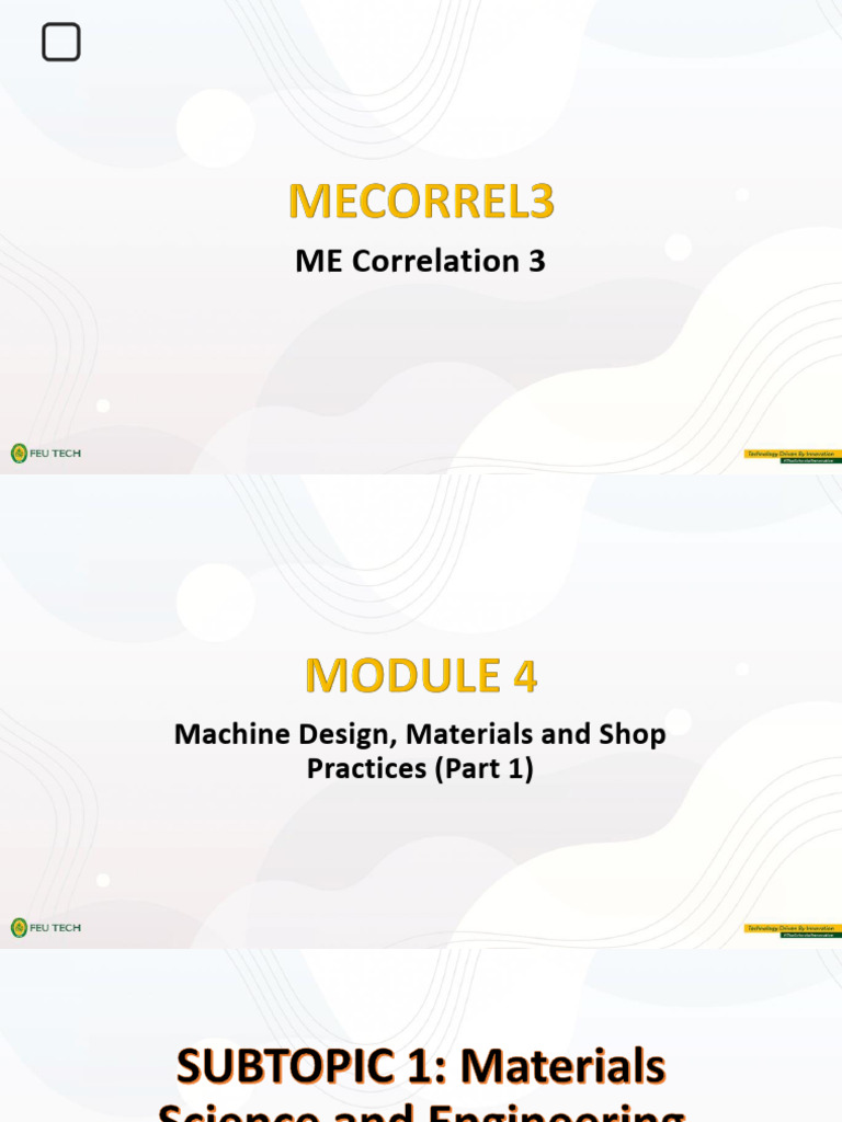 Machine Design, Materials and Shop Practices _251021_183429 | PDF ...