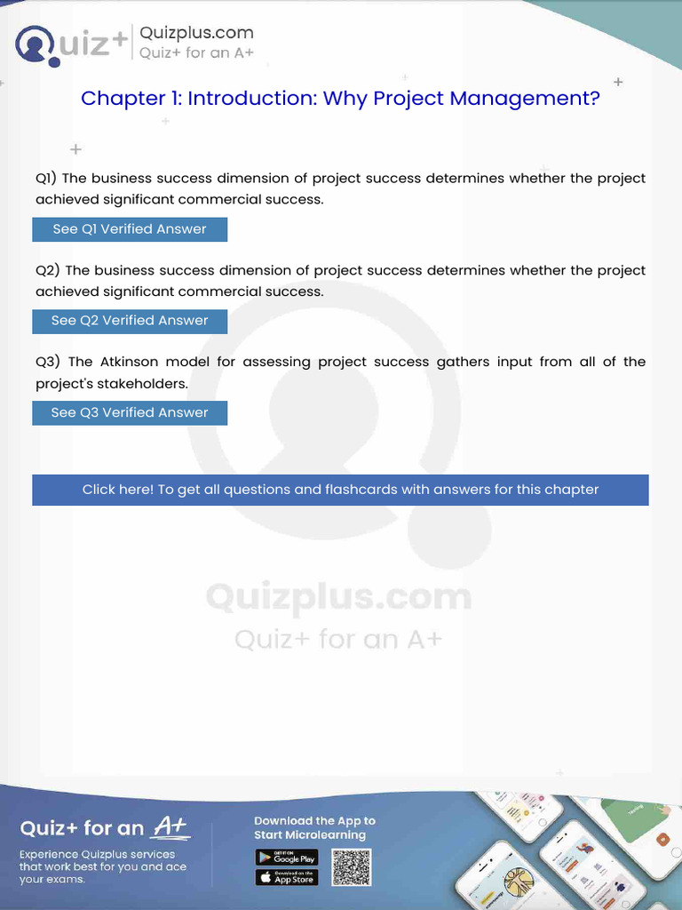 The Business Success Dimension of Project Success Determines Whether ...