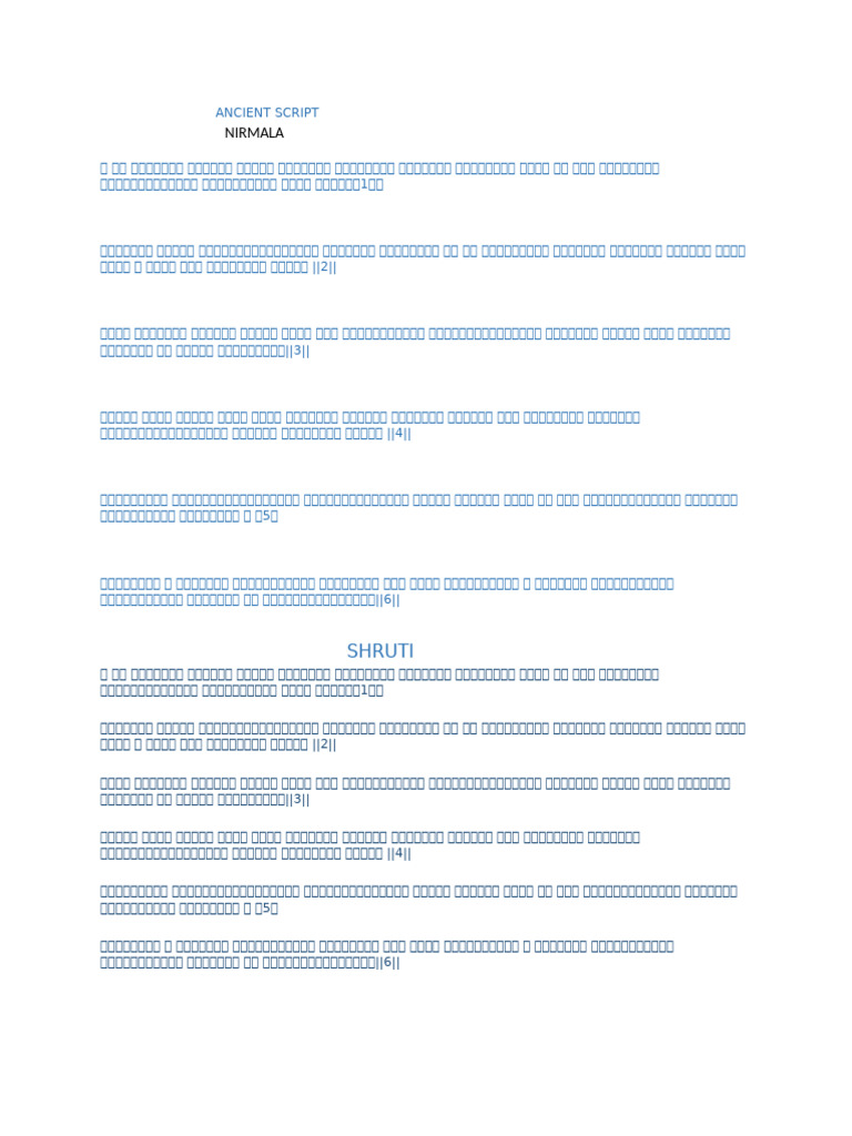 Ancient Script | PDF