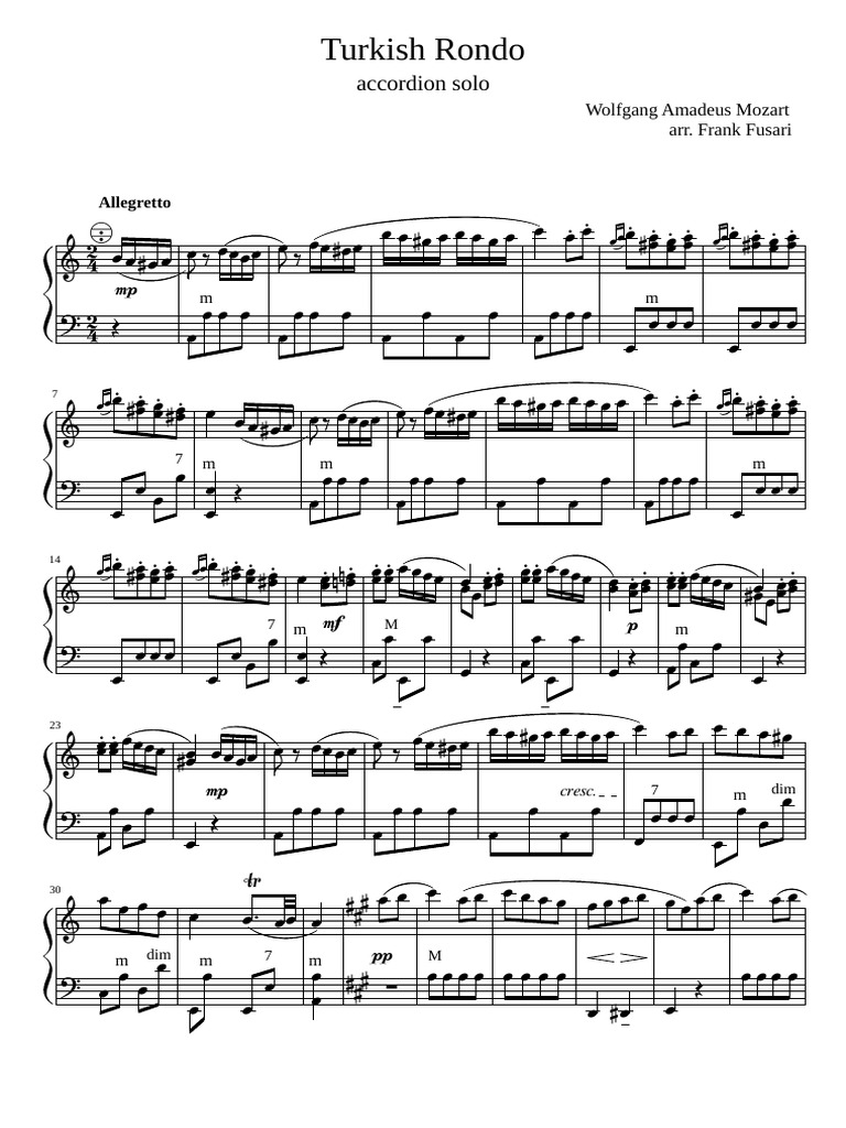 Turkish Rondo | PDF