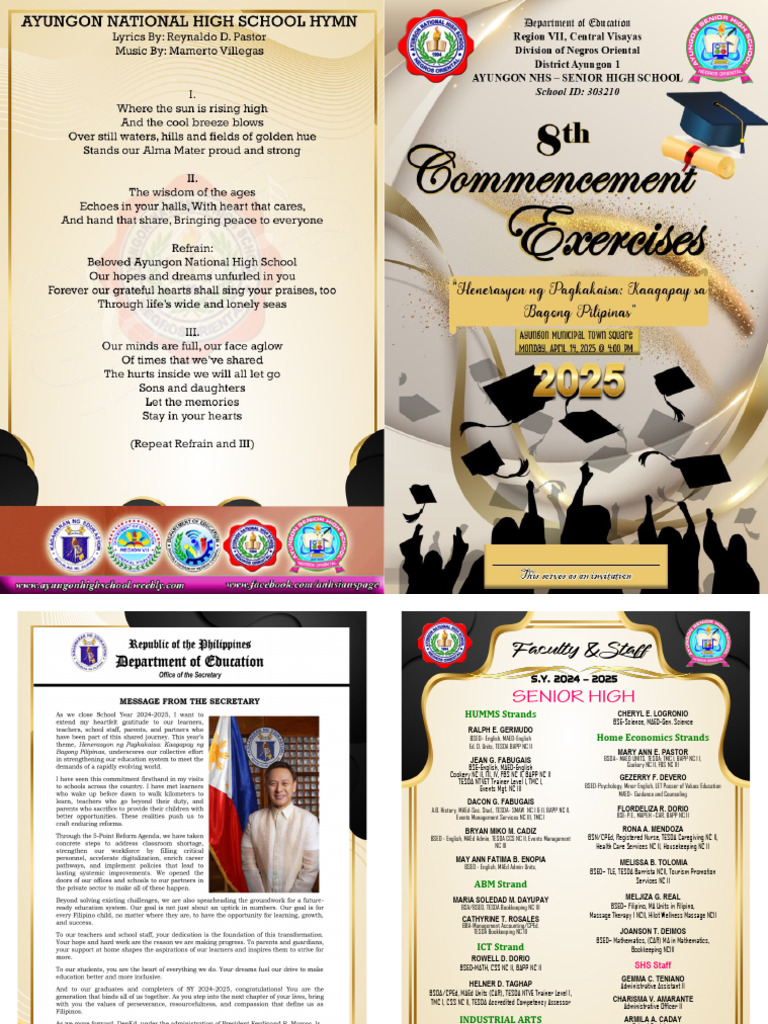 graduation program 2025 | PDF