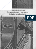 Codigo Nacional de Etica e Disciplina Liturgica Da Religiao Afro Brasileira