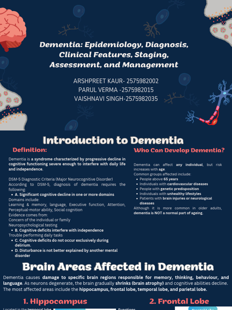 Dementiappt | PDF | Dementia | Alzheimer's Disease