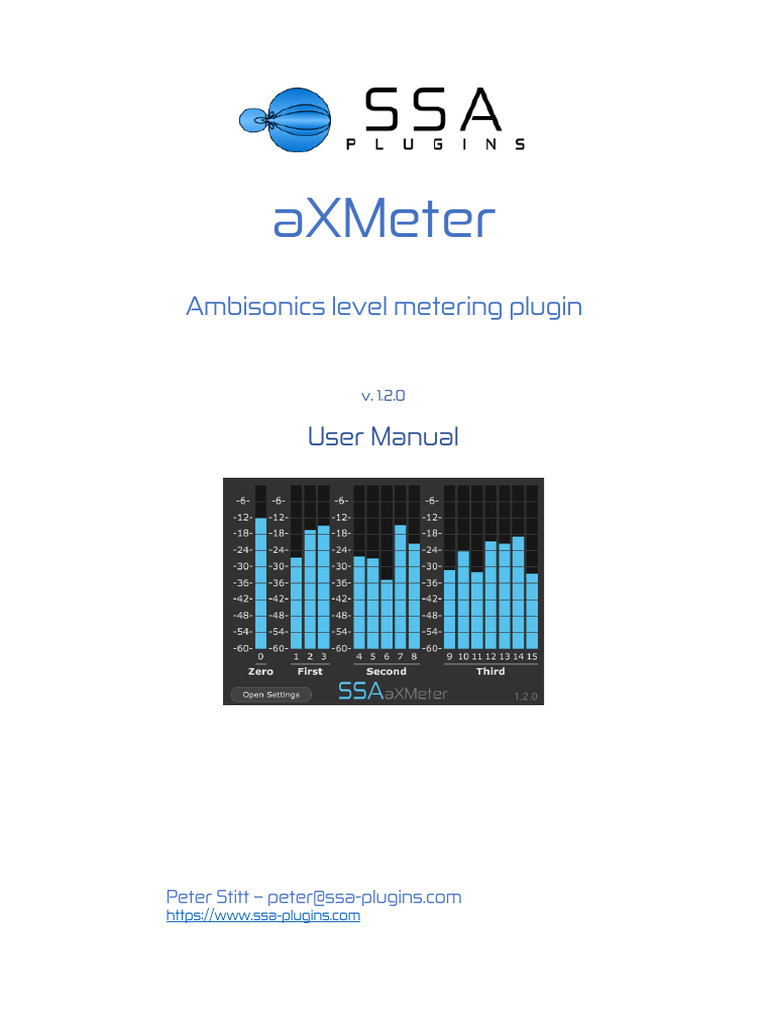 AXMeter User Manual | PDF | Software | Computing