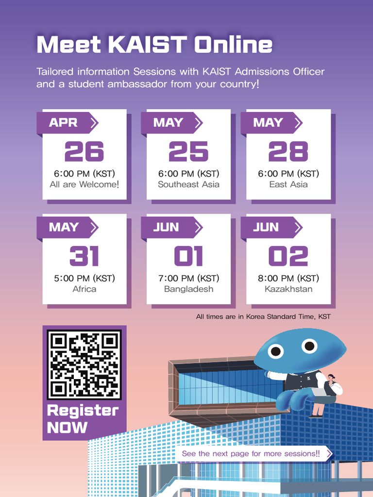 [Kaist] Meet Kaist Online Flyer | PDF