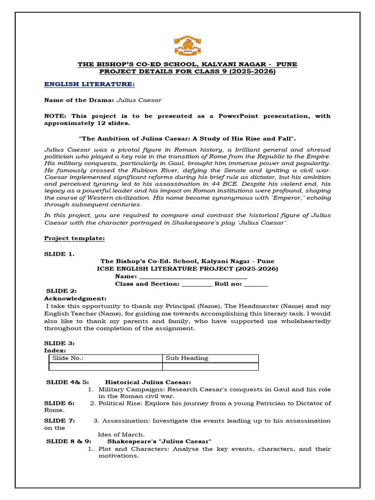 26042025105733KLN CLASS 9 PROJECT DETAILS 2025-2026 | PDF