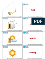 Kids Flashcards Weather 1