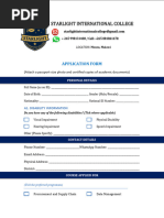 MCA Application Form 2025-2026 | PDF | Secondary Education | Qualifications