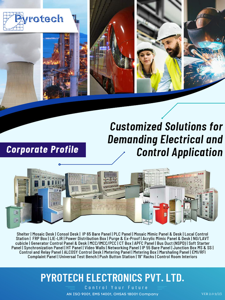 Pyrotech Company Profile-VER2.0 | PDF | Thermocouple | Instrumentation