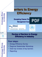 Barriers to EE - Presentation