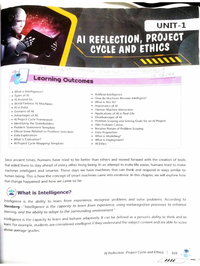 Artificial intelligence class 9 | PDF