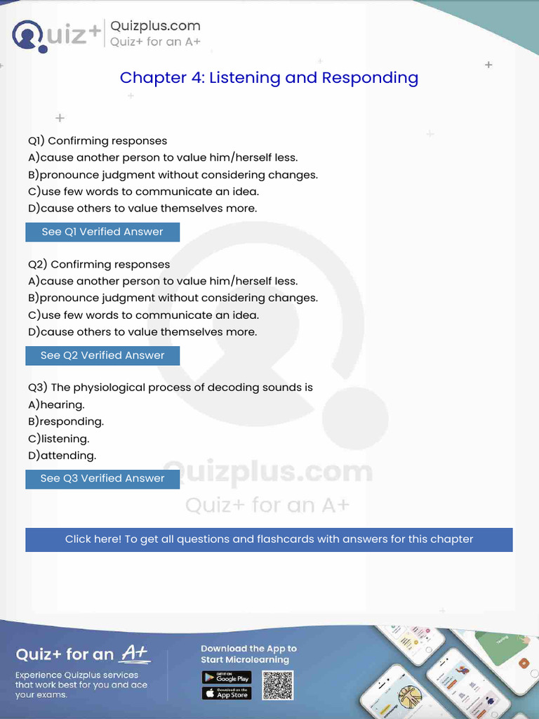 Confirming Responses | PDF | Interpersonal Communication | Communication