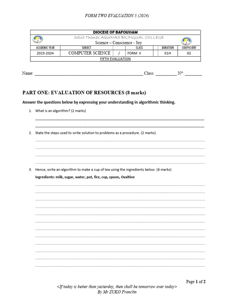 F2 Seq 5 | PDF | Theoretical Computer Science | Algorithms