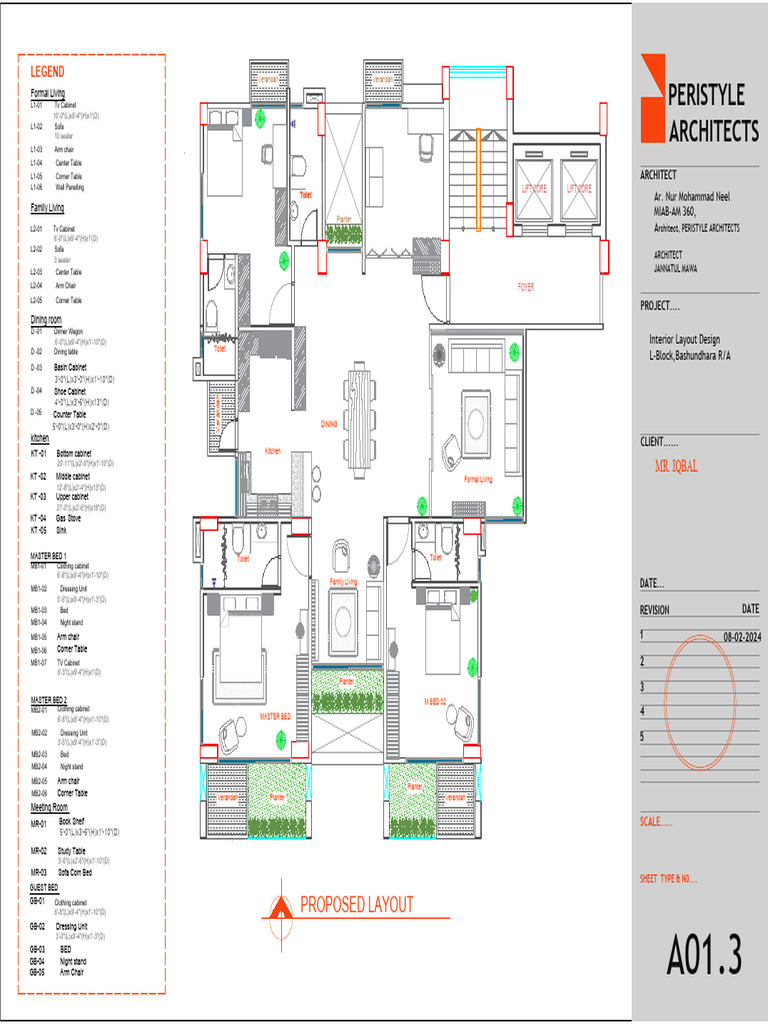 Plan Layout.dwg (2)-Model | PDF | Home Economics | Room