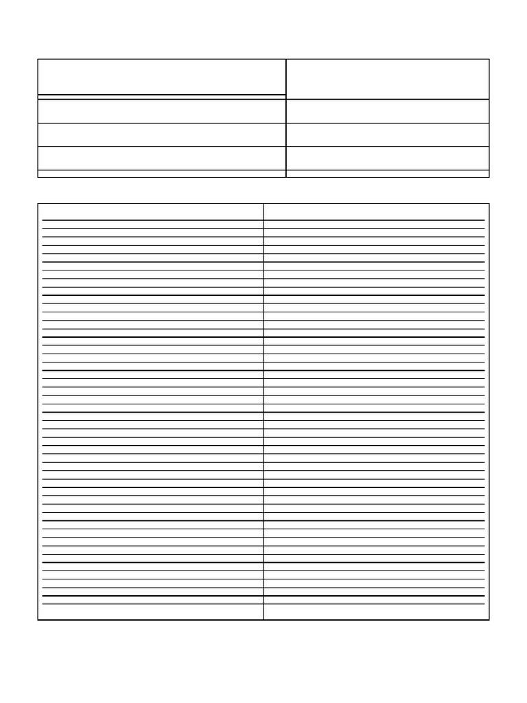 Daily Calibration Sheet | PDF