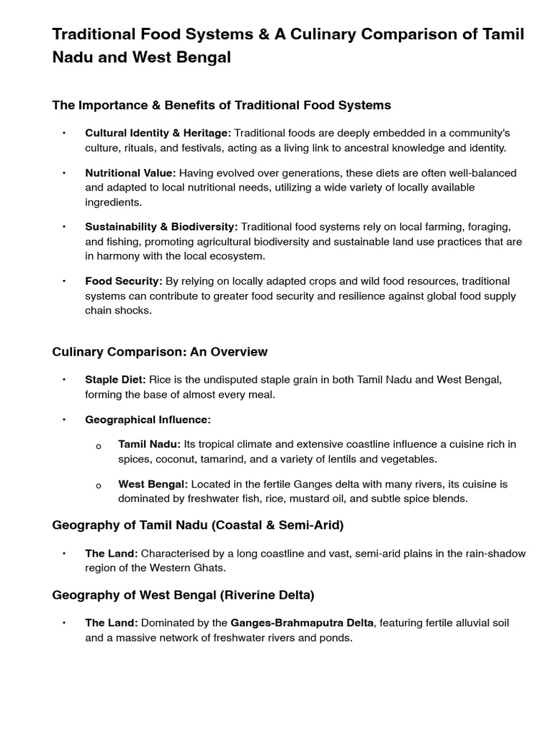 TN & WB | PDF | Curry | Foods