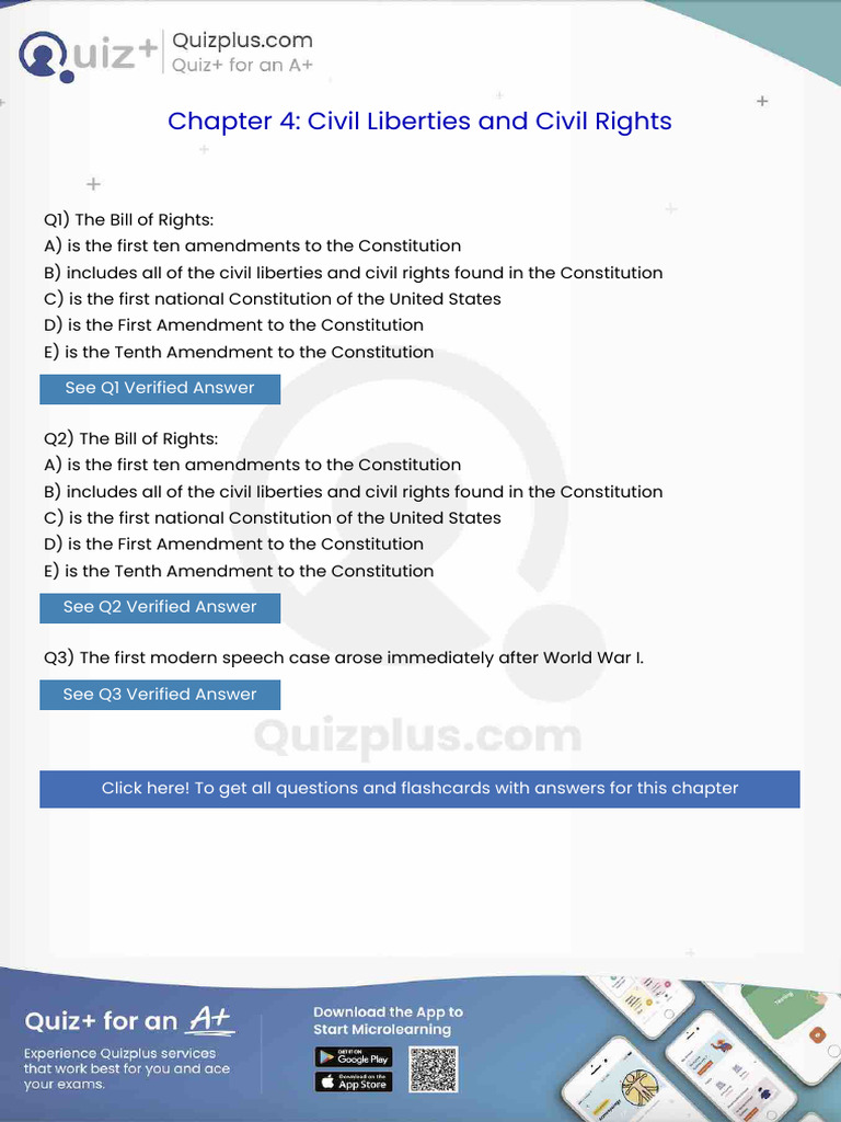 The Bill of Rights | PDF | United States House Of Representatives ...