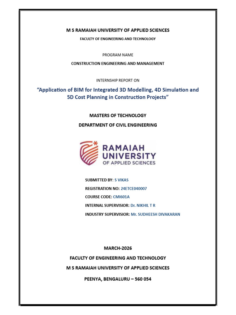 Front Sheet Doc | PDF