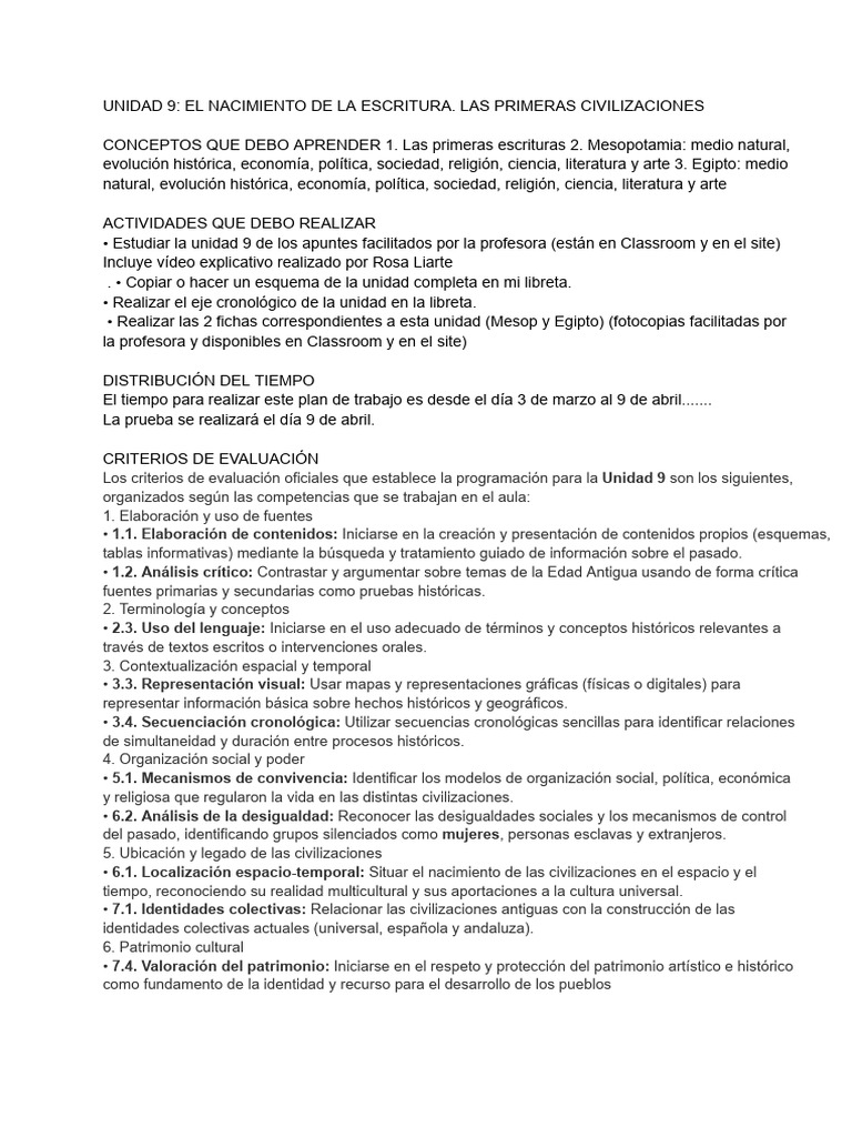 Portada U9 | PDF | Civilización